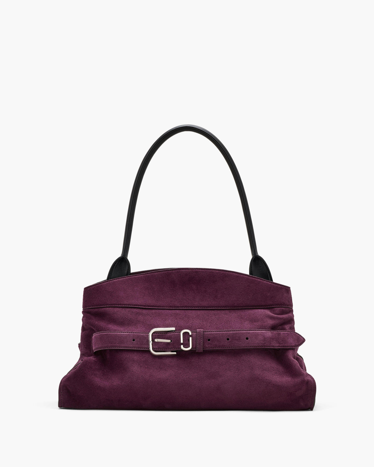 Marc Jacobs Marc Jacobs The Suede Dakota Satchel Bag in Dark Plum
