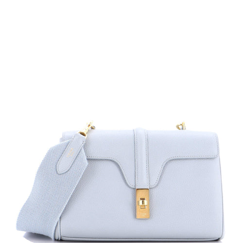 CELINE Soft 16 Bag Grainy Calfskin Teen