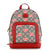 GUCCI Zip Pocket Backpack Printed GG Coated Canvas Small