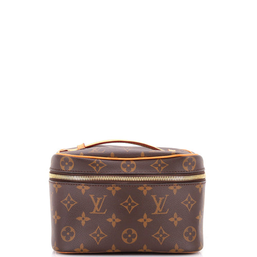 Nice Vanity Case Monogram Canvas Mini