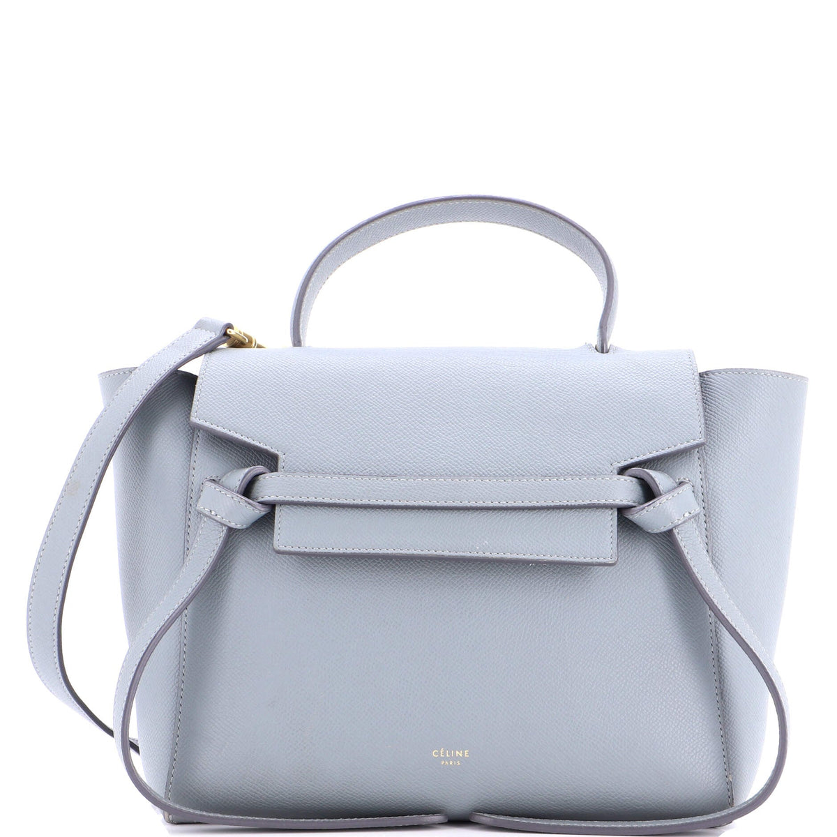 Celine CELINE Belt Bag Textured Leather Micro