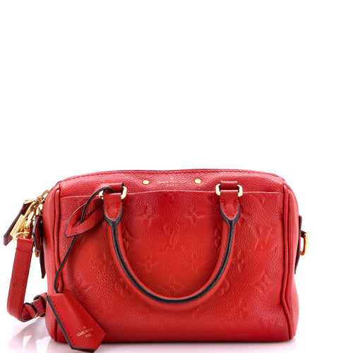 Speedy Bandouliere NM Bag Monogram Empreinte Leather 20