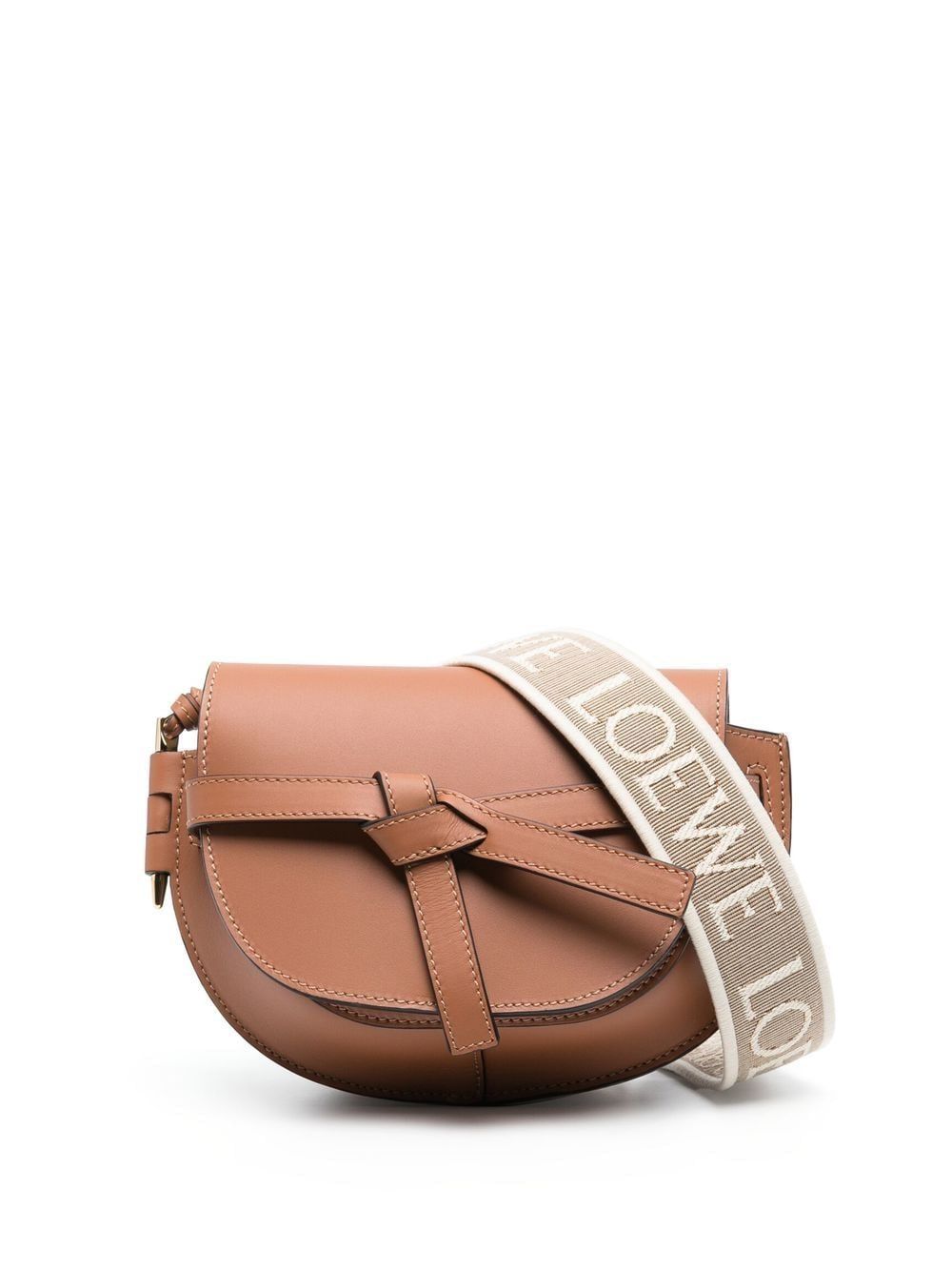 Loewe Women's Mini Gate Dual Bag in Tan | A650N46X13