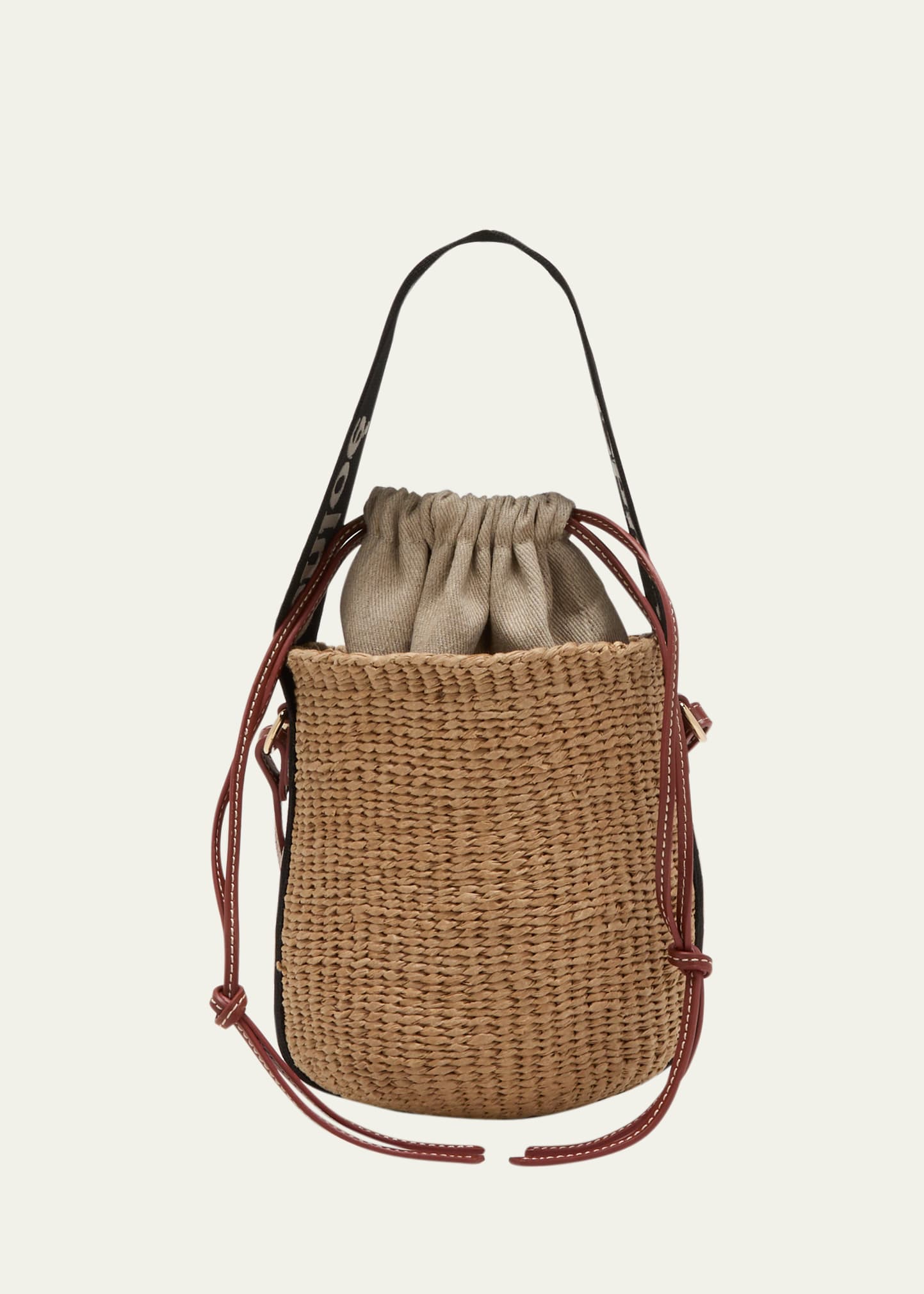 Boss Woody Small Mifuko Basket Bag with Logo Webbing