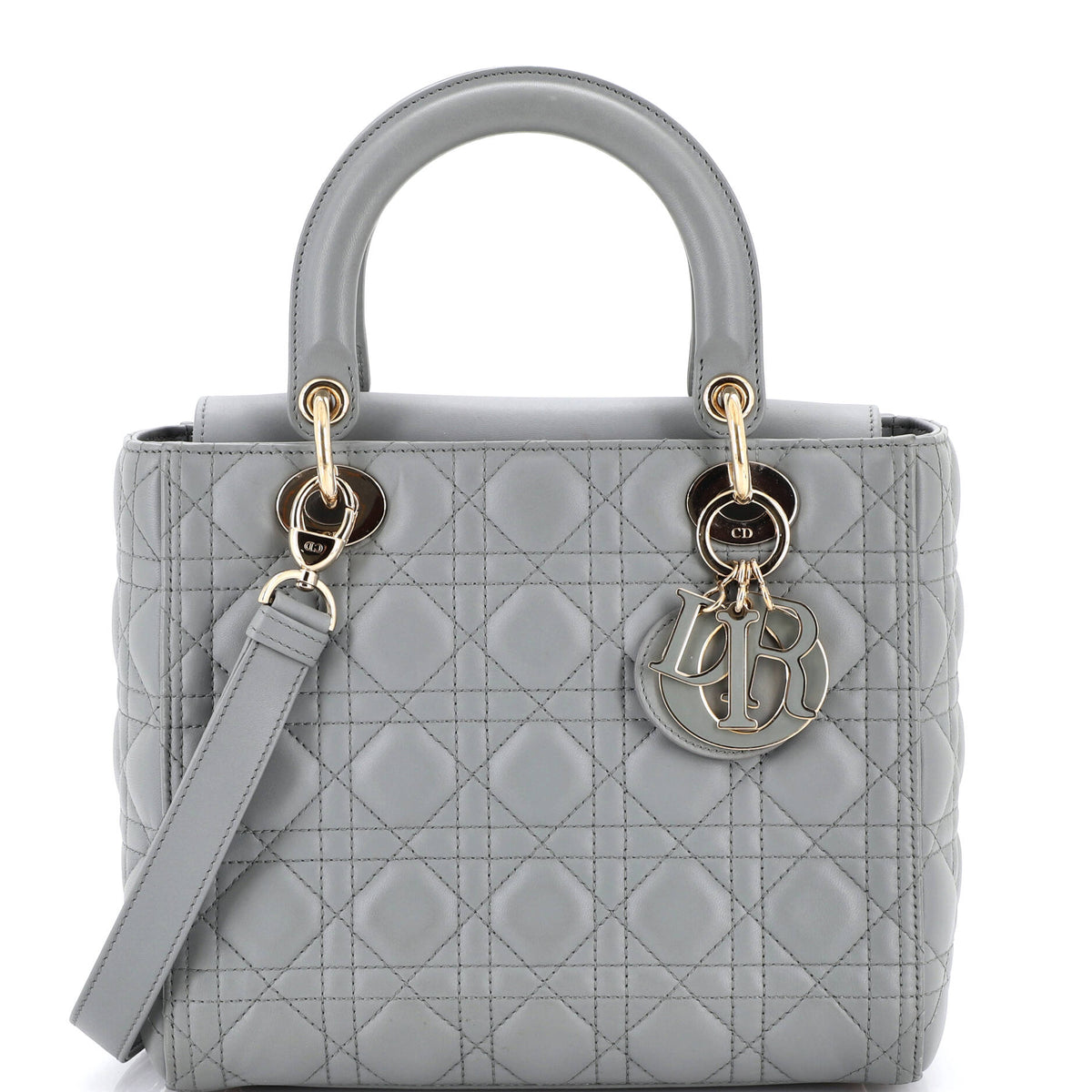 Christian Dior Lady Dior NM Bag Cannage Quilt Lambskin Medium
