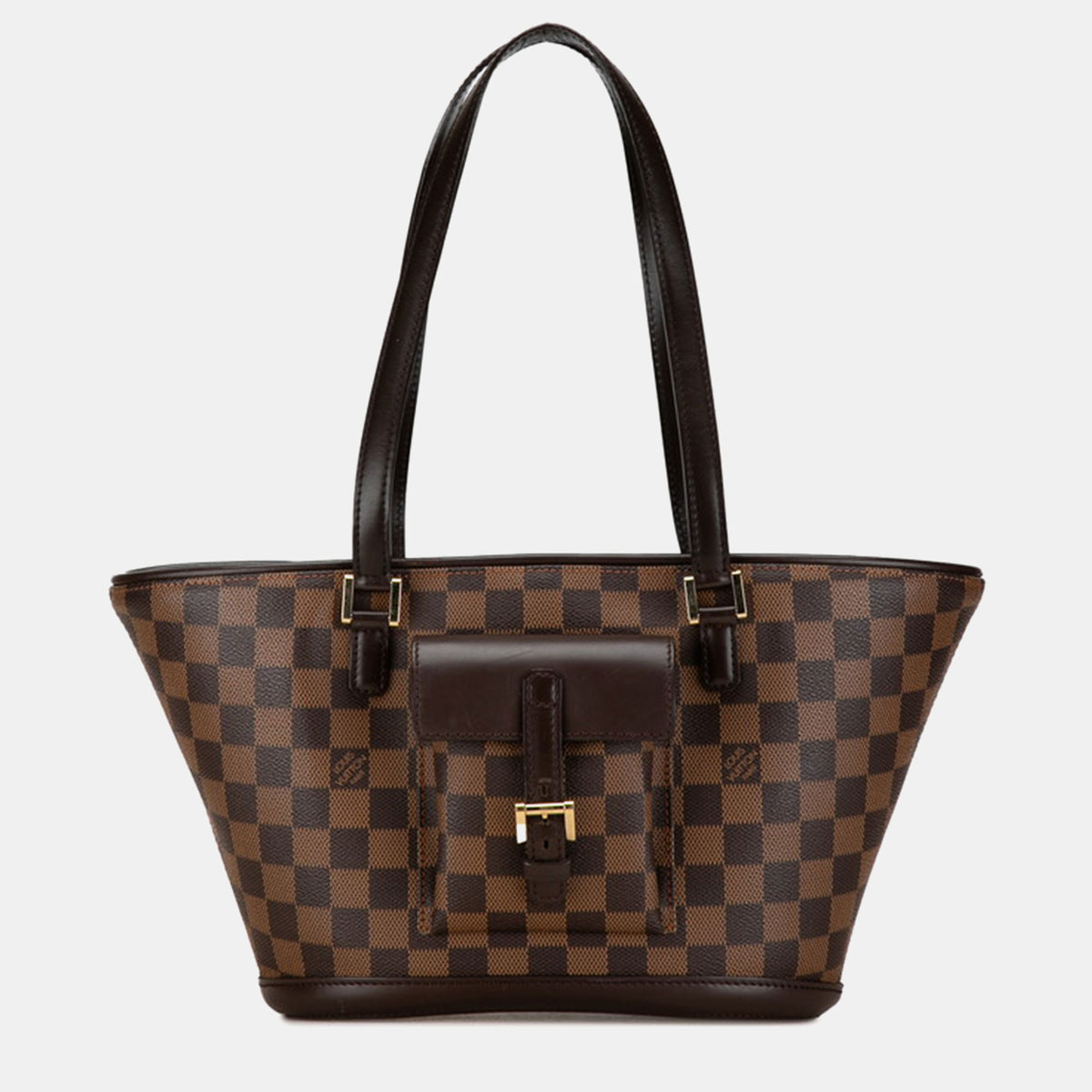Louis Vuitton Brown Damier Ebene Canvas Manosque GM Shoulder Bag
