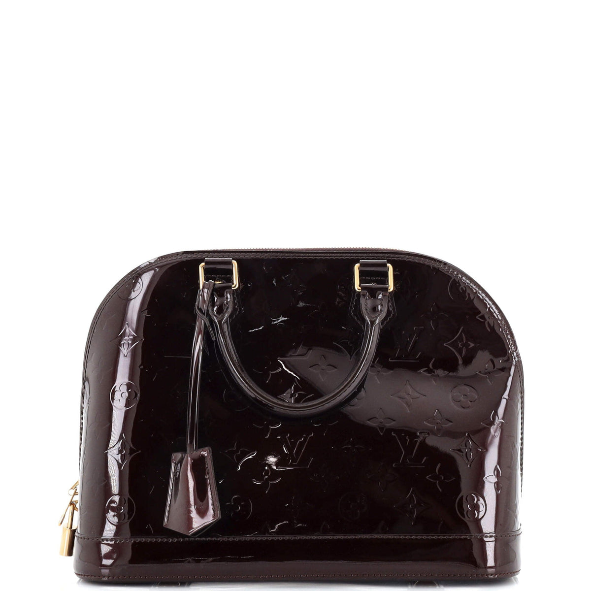 Louis Vuitton Alma Handbag Monogram Vernis PM