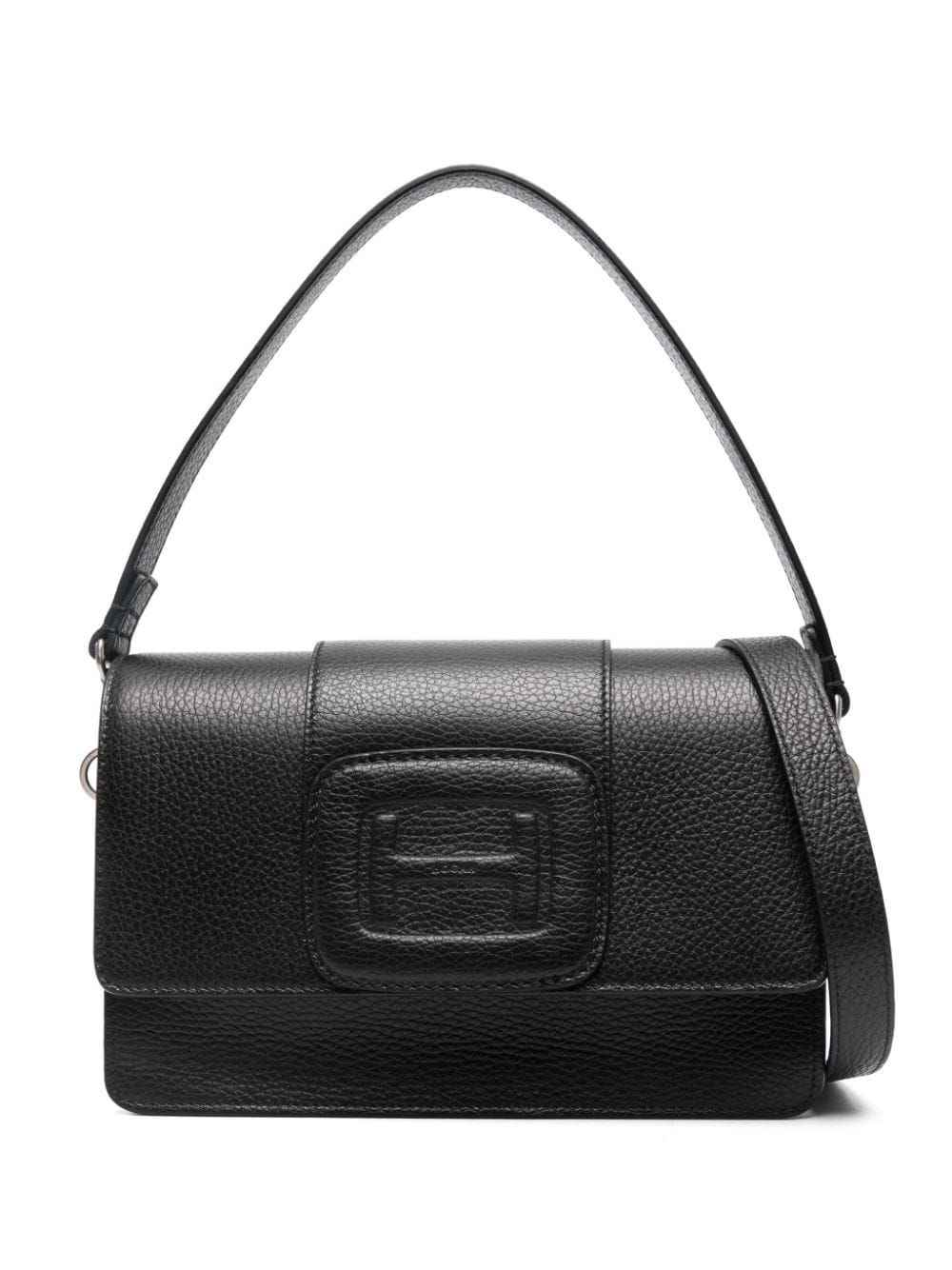 Hogan Women's H-Bag Leather Crossbody Bag in Black | Size UNI | KBW01MNA1006LTB999
