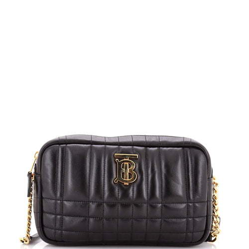 Lola Camera Bag Quilted Leather Small