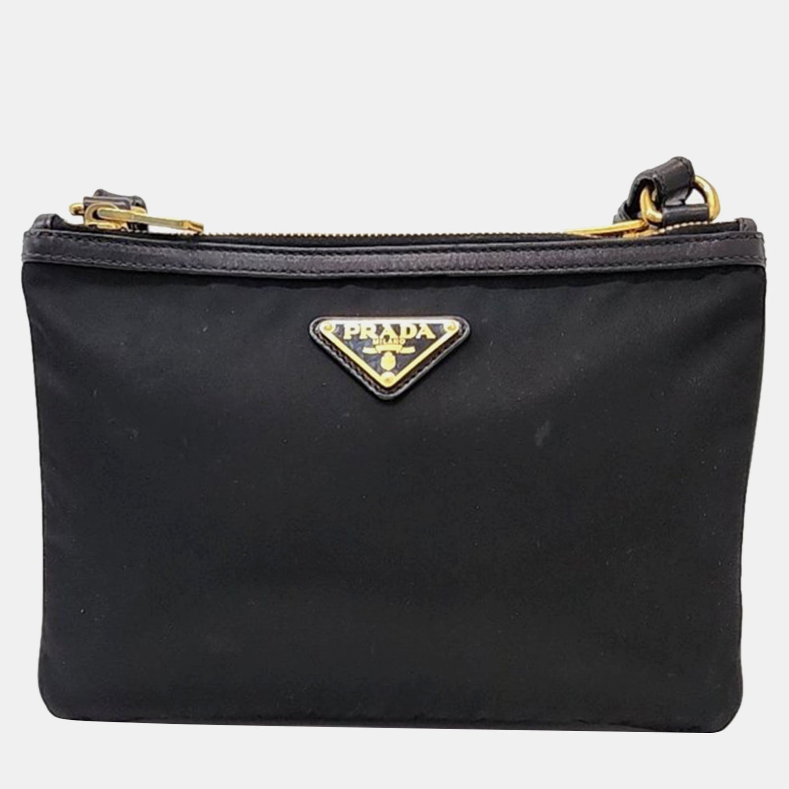 Prada Black Tessuto Crossbody Bag