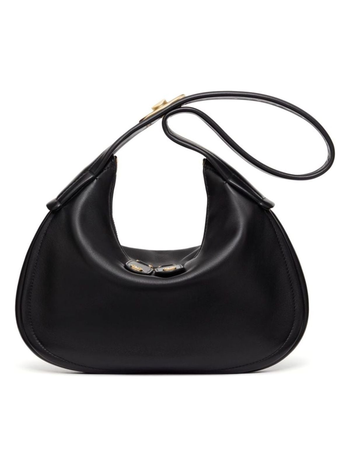 Valentino Garavani Women's Go Hobo Small Shoulder Bag in Black | Size UNI | 4W0B0N54ZFJ0NO