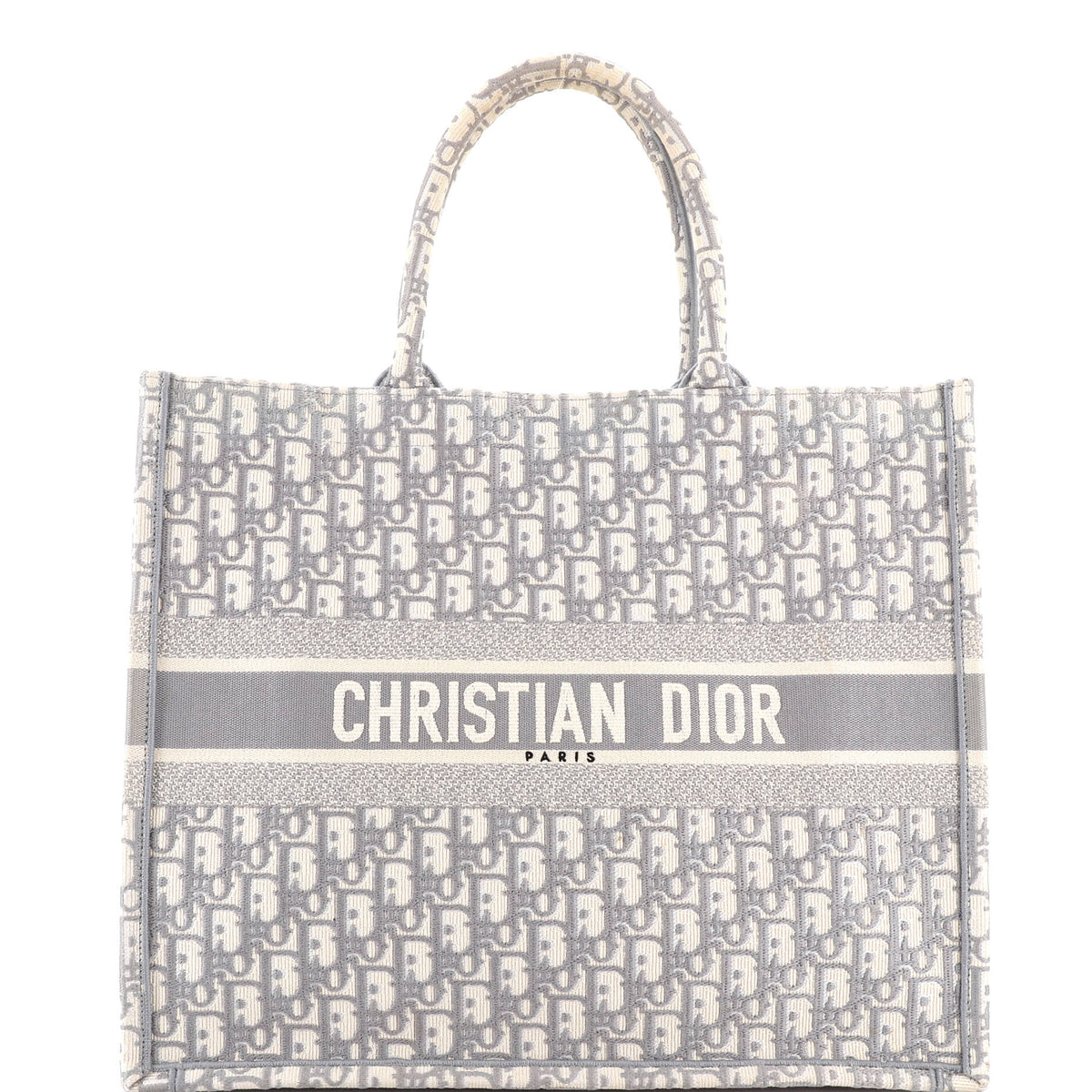 Christian Dior Book Tote Oblique Canvas Large