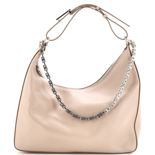 GIVENCHY Moon Cut Out Bag Leather Medium