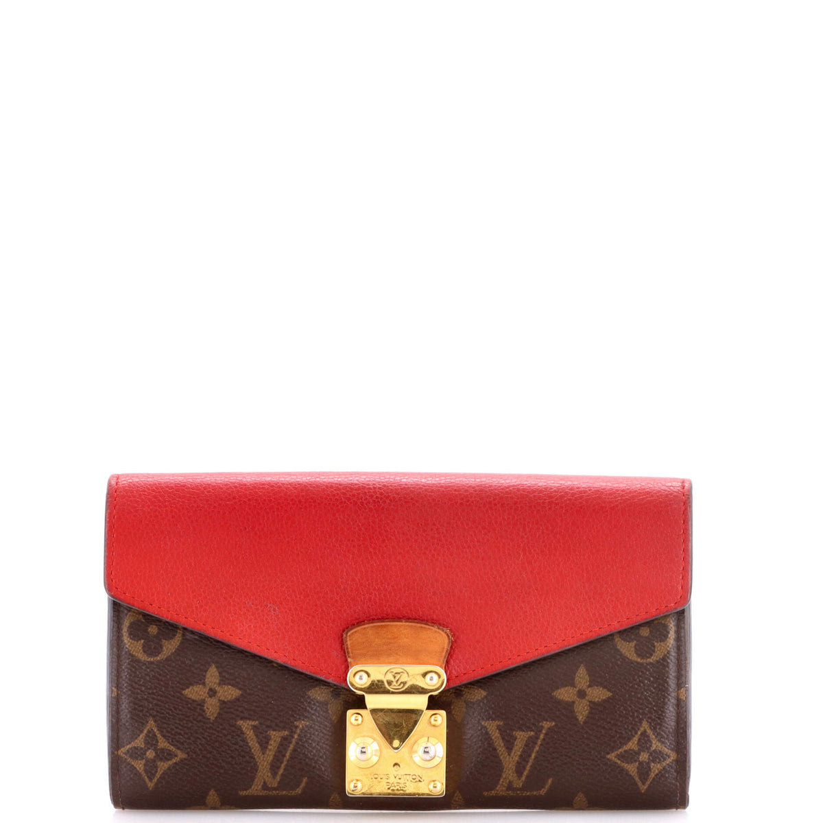 Louis Vuitton Pallas Wallet Monogram Canvas and Calfskin