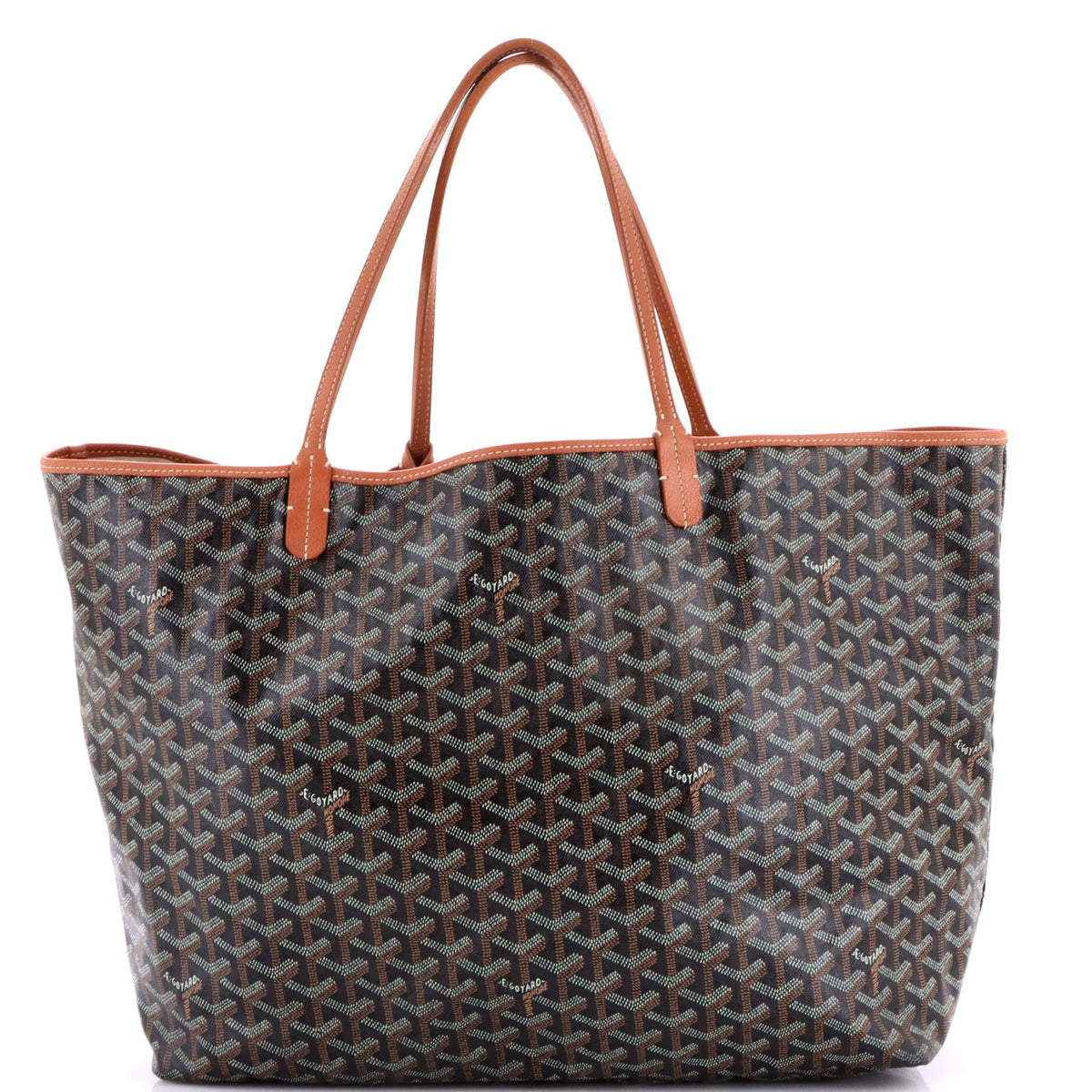 Goyard GOYARD Saint Louis Tote Coated Canvas GM
