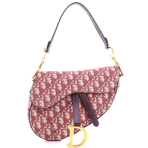 Saddle Handbag Oblique Canvas Medium