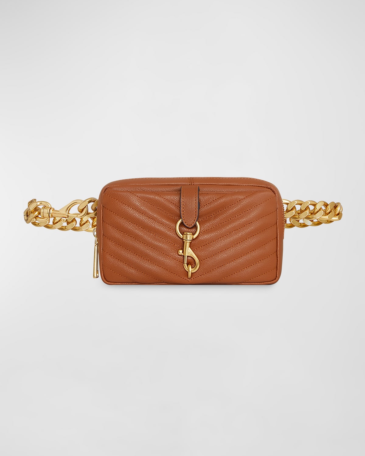 Rebecca Minkoff Edie Quilted Chain Belt Bag