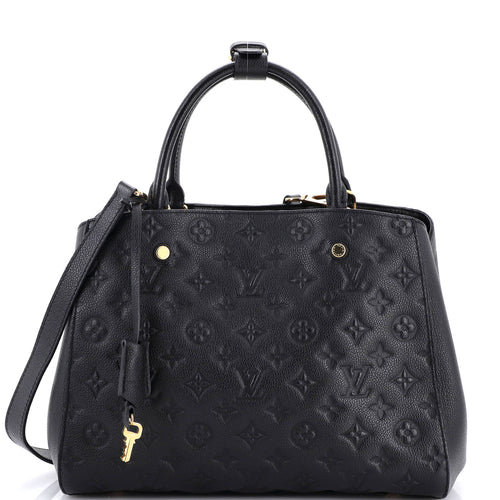 Montaigne Handbag Monogram Empreinte Leather MM