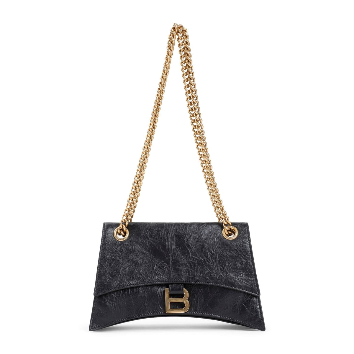 Balenciaga Women's Crush Chain S Bag in Black | Size UNICA | 781920210IT