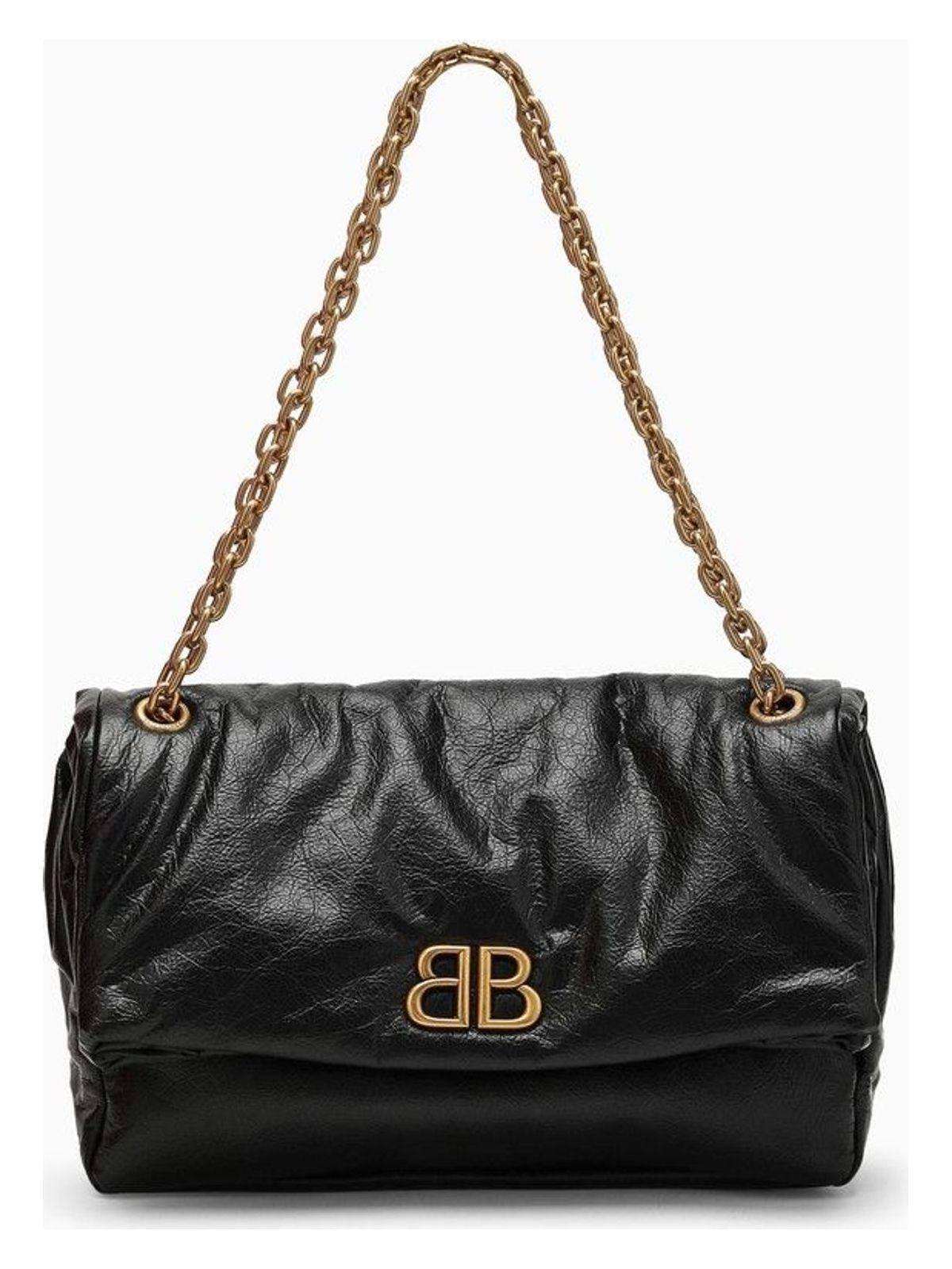 Balenciaga Women's Medium Monaco Bag in Black | 7659452AAR8