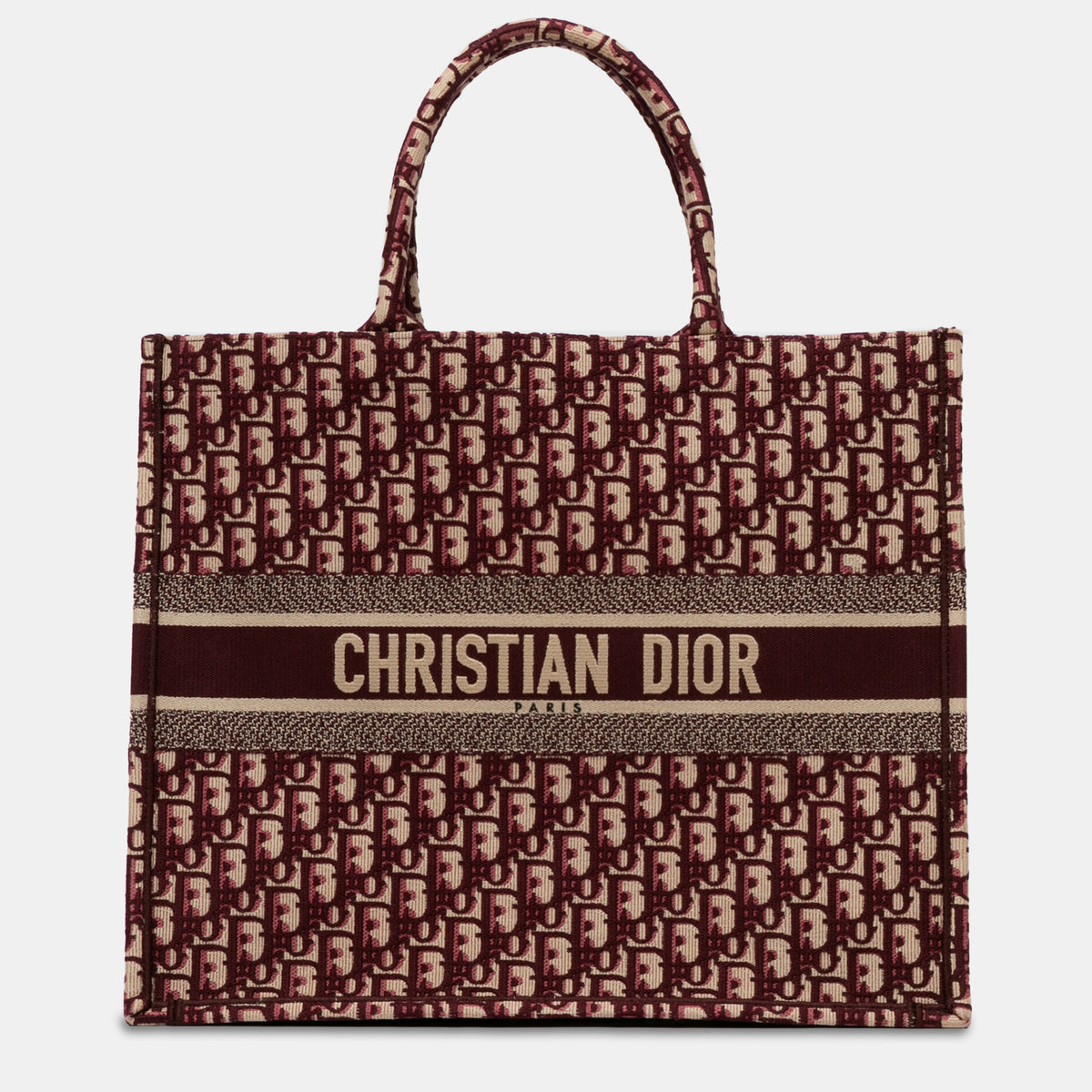Dior Large Oblique Book Tote Bag
