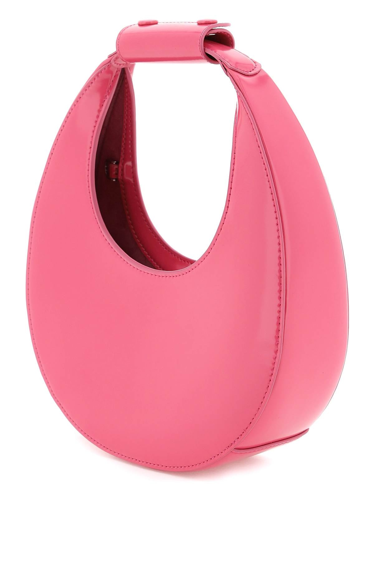 Staud Women's Mini Moon Leather Bag in Pink | 2929244