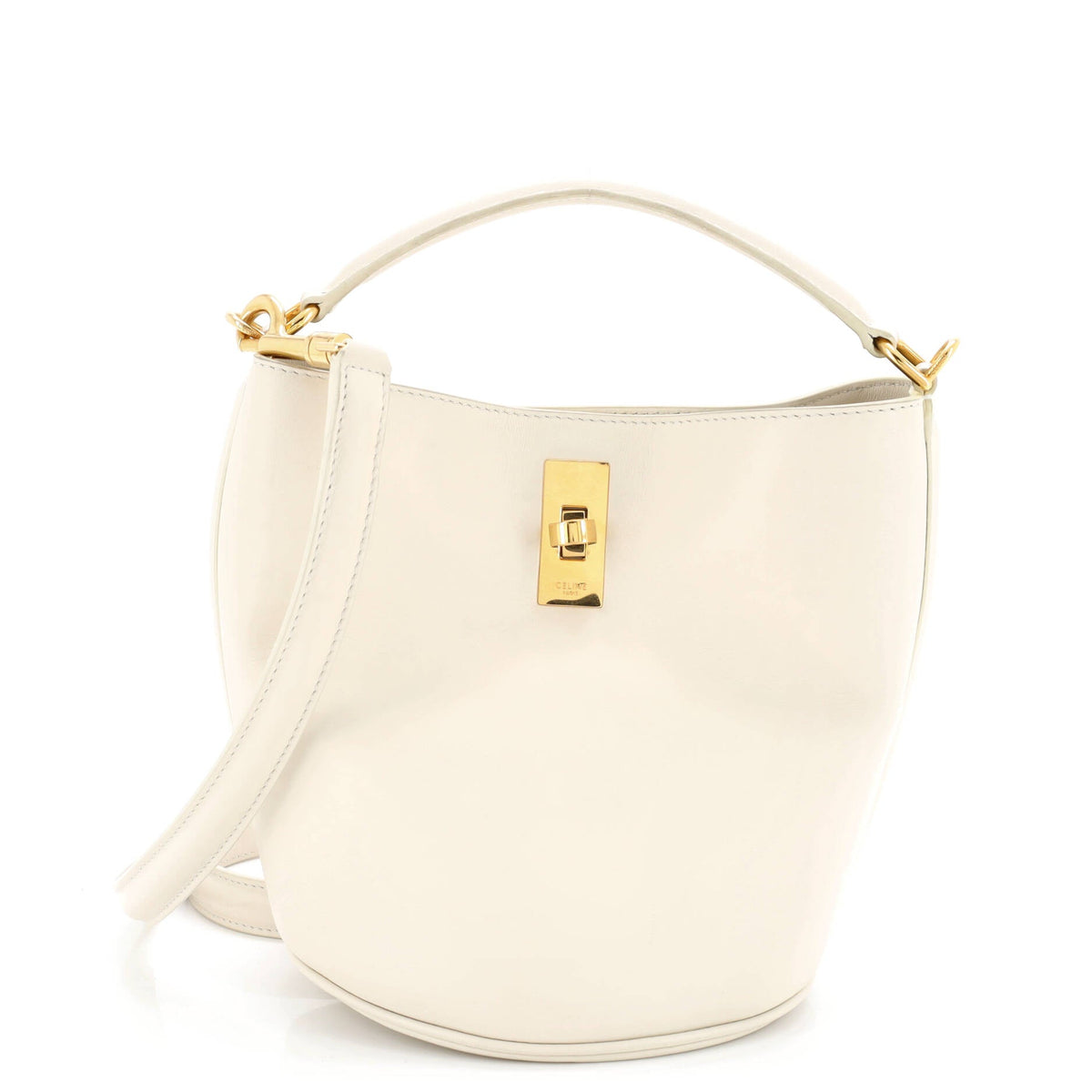Celine CELINE Bucket 16 Bag Leather Teen