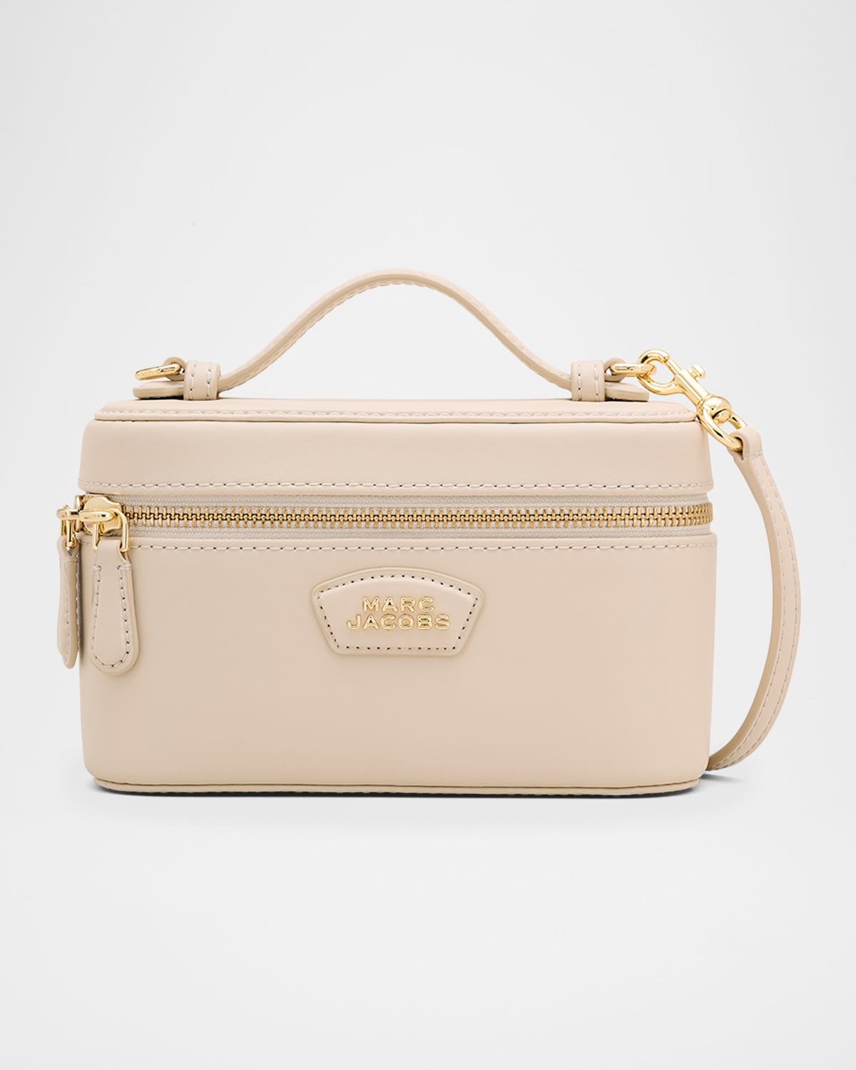 Marc Jacobs The Vanity East-West Leather Shoulder Bag