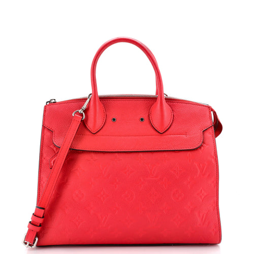 Pont Neuf Handbag Monogram Empreinte Leather MM