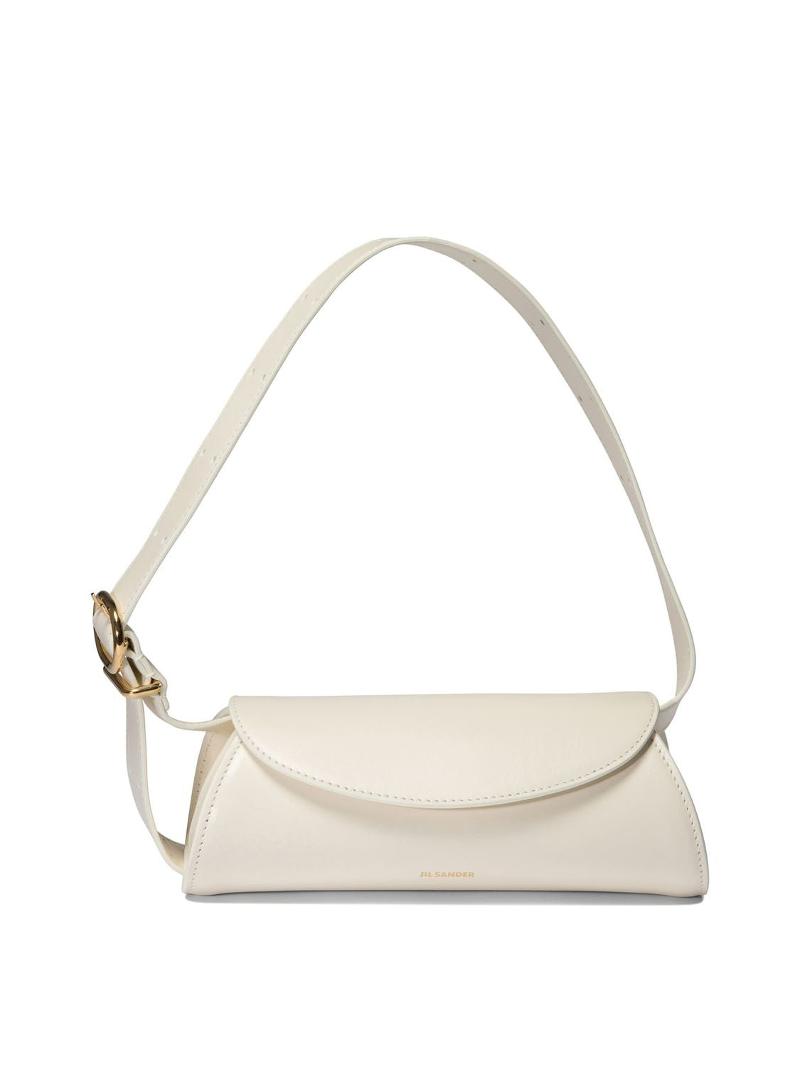 Jil Sander Women's "cannolo Mini" Crossbody Bag in White | J08WD0008P4840106