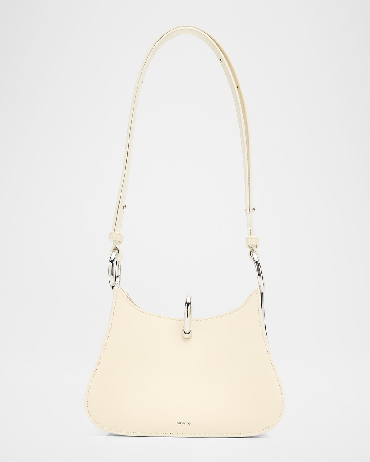 Rabanne Ring Small Leather Shoulder Bag