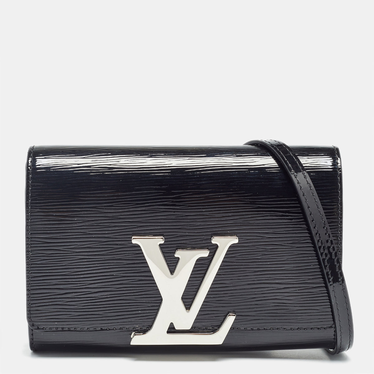 Louis Vuitton Black Electric Epi Leather Louise PM Bag