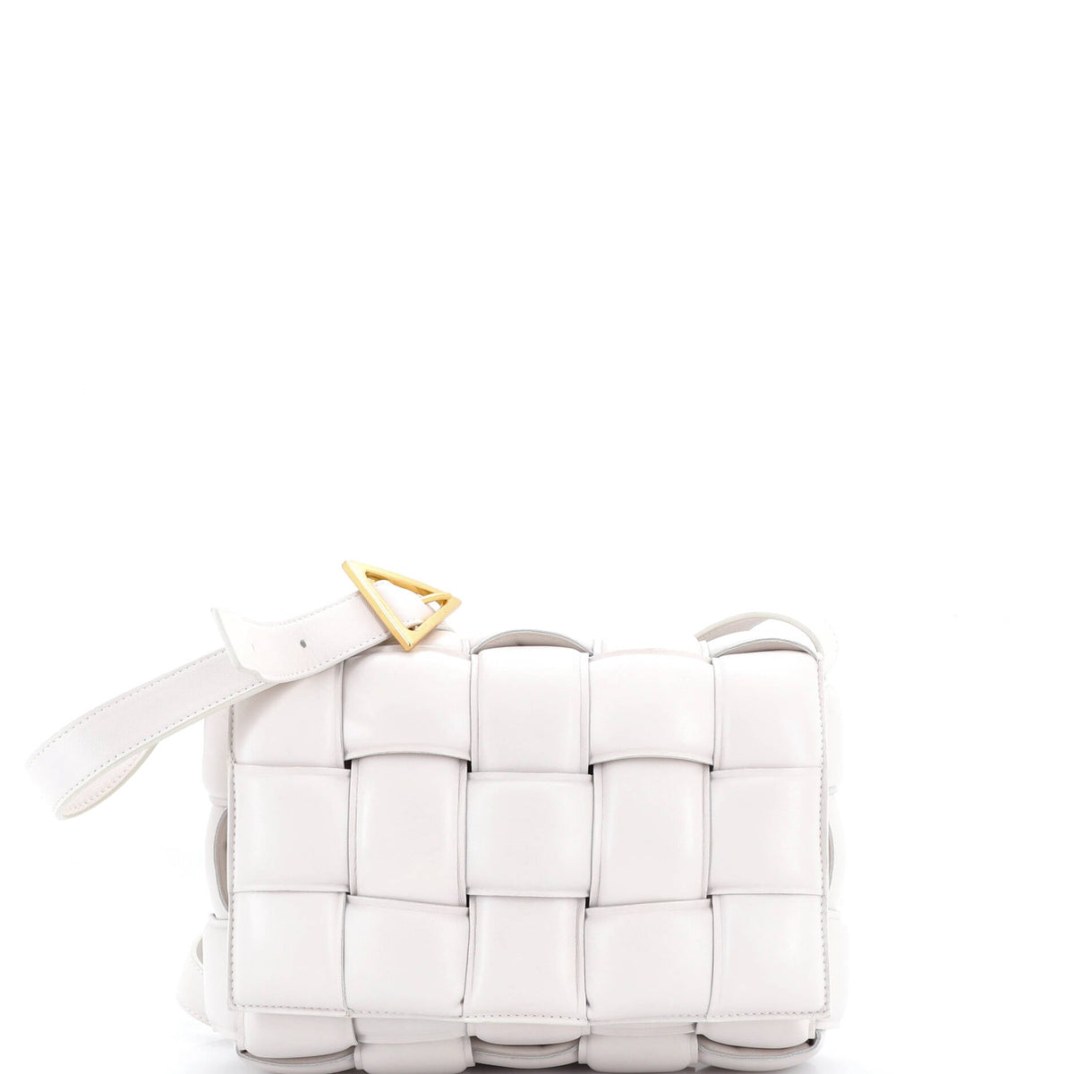 Bottega Veneta Cassette Crossbody Bag Padded Maxi Intrecciato Leather