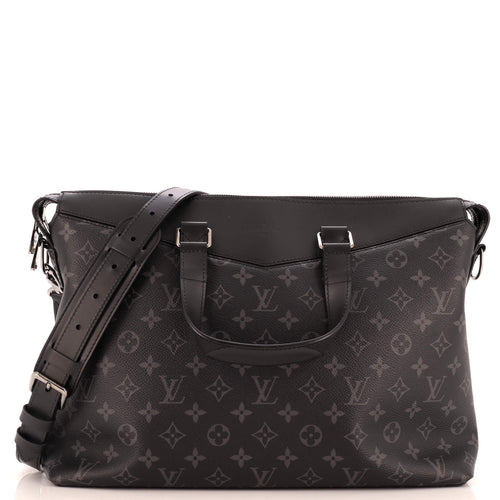 Explorer Briefcase Monogram Eclipse Canvas