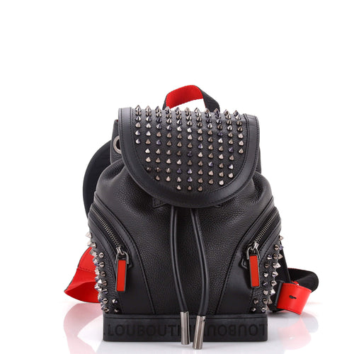 Explorafunk Backpack Spiked Leather Small