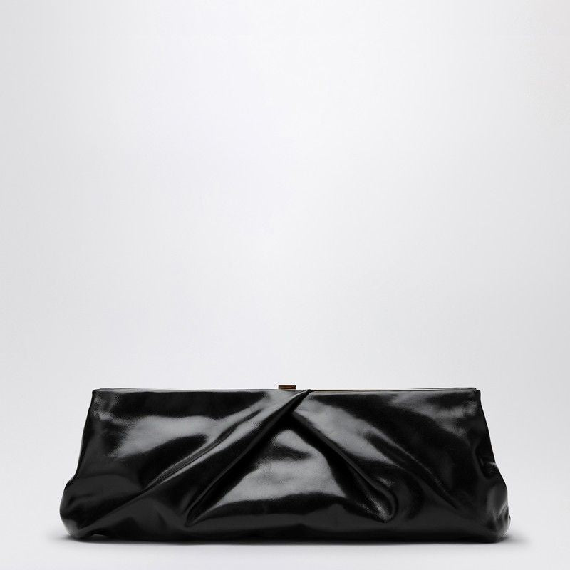 Dries Van Noten Women's Black Leather Clutch | 011518103