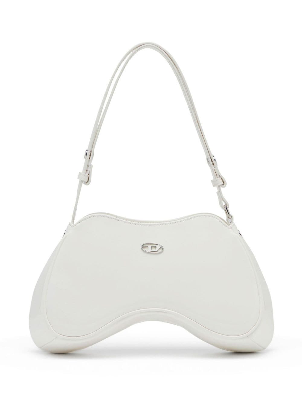 Diesel Women's Play Shoulder Bag in White | Size UNI | X09100P6255T1003