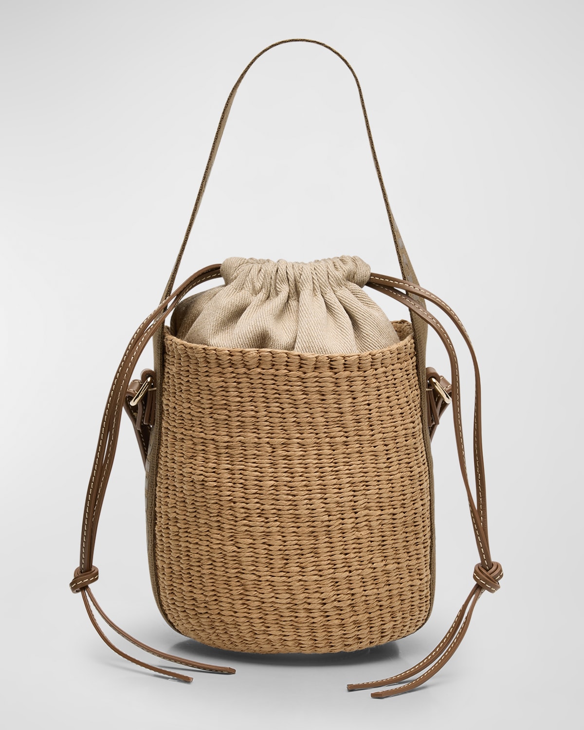 Boss Woody Small Mifuko Basket Bag with Logo Webbing