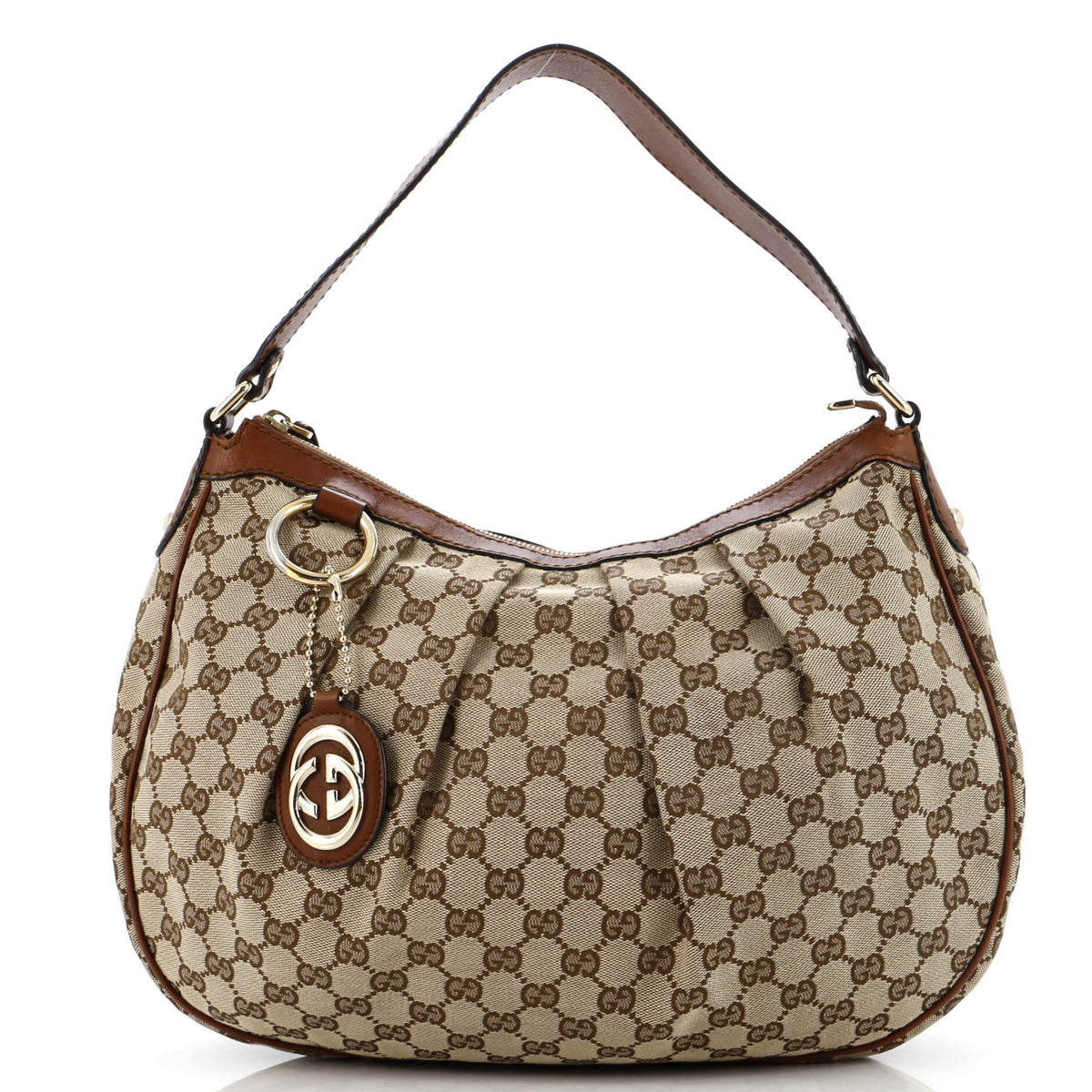 Gucci GUCCI Sukey Hobo GG Canvas Medium