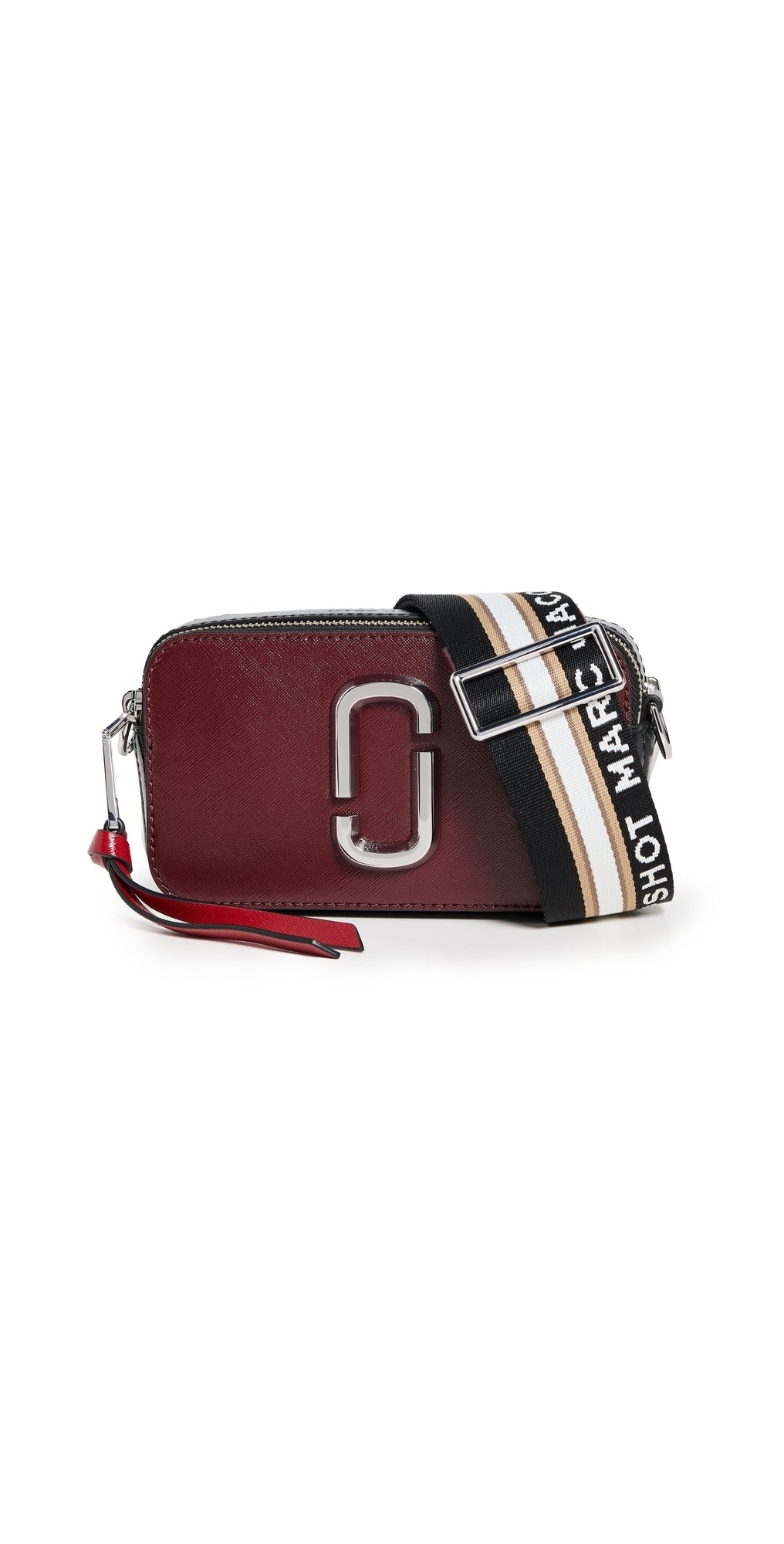 Marc Jacobs The Snapshot Bag Oxblood Multi One Size