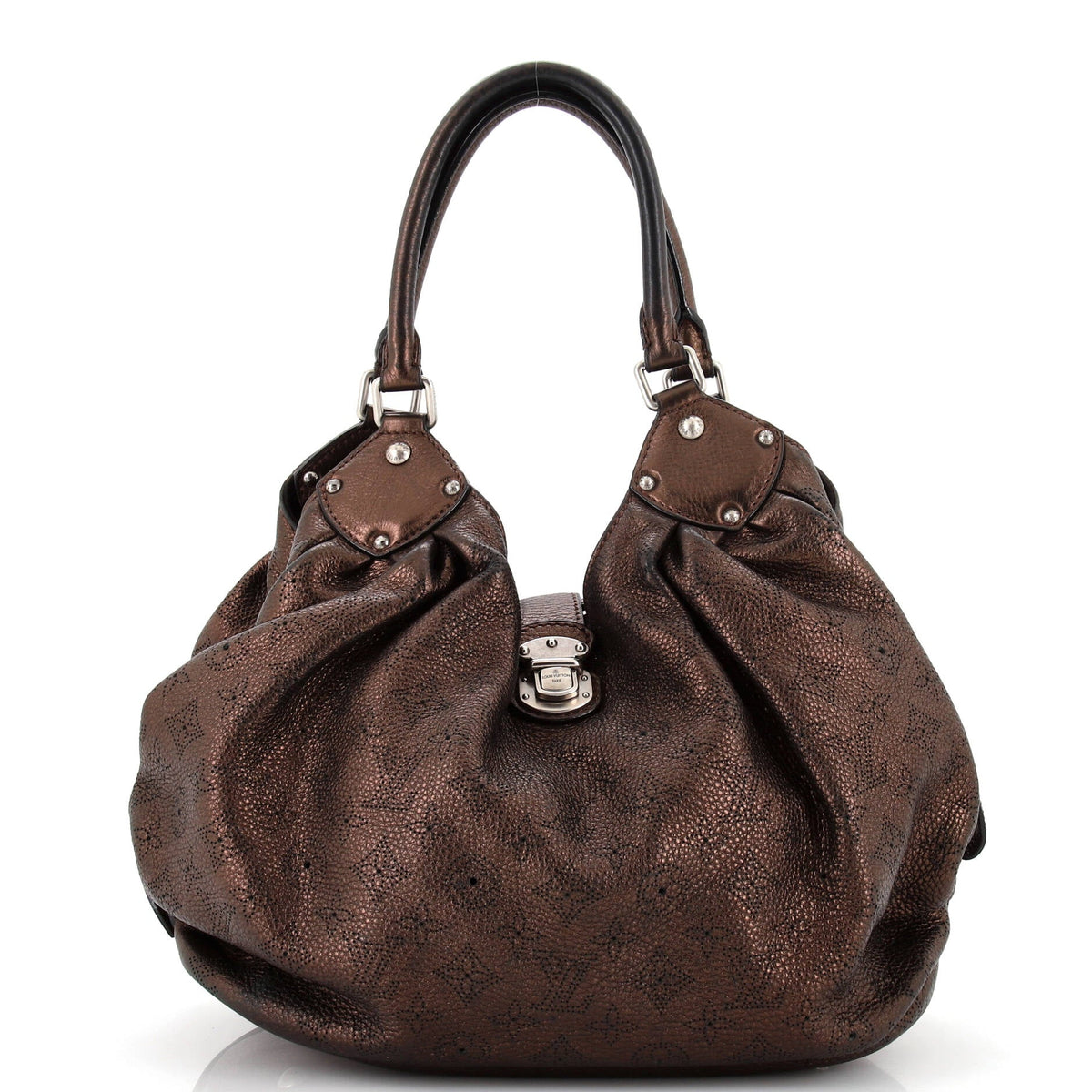 Louis Vuitton L Hobo Mahina Leather