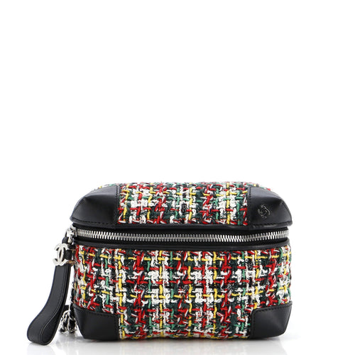CHANEL Street Allure Waist Bag Quilted Tweed
