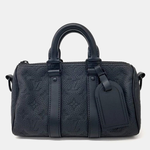 Black Monogram Empriente Bandouli&egrave;re Keepall 25 Bag