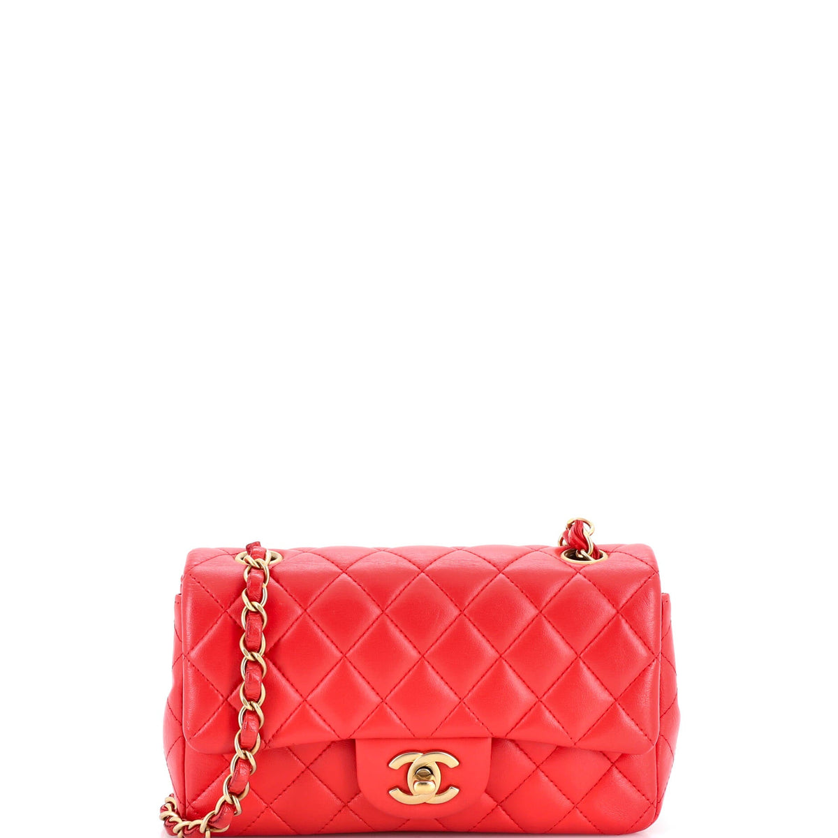 Chanel CHANEL Classic Single Flap Bag Quilted Lambskin Mini