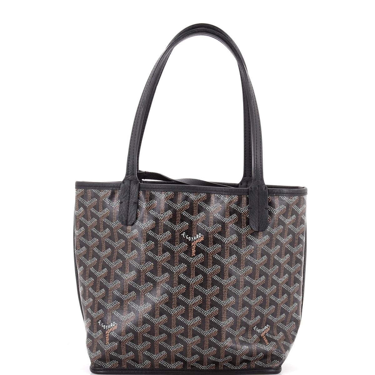 Goyard GOYARD Anjou Reversible Tote Coated Canvas Mini