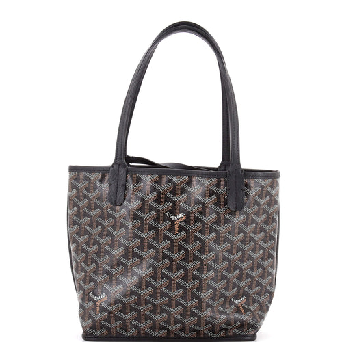 GOYARD Anjou Reversible Tote Coated Canvas Mini