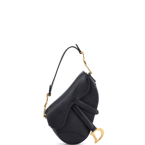 Saddle Handbag Leather Mini