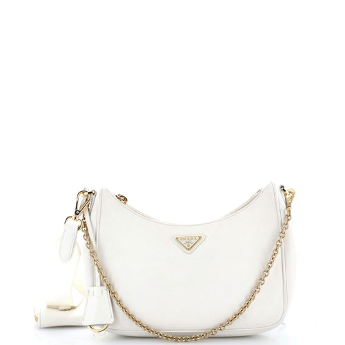 PRADA Re-Edition 2005 Shoulder Bag Saffiano Leather Small