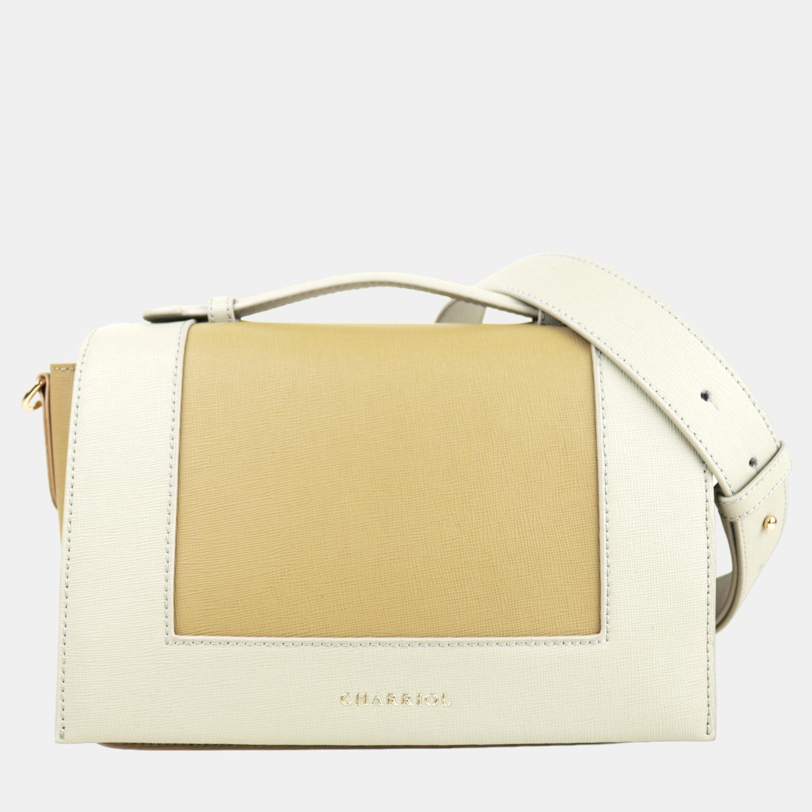 Charriol Almond Leather Marina Crossbody