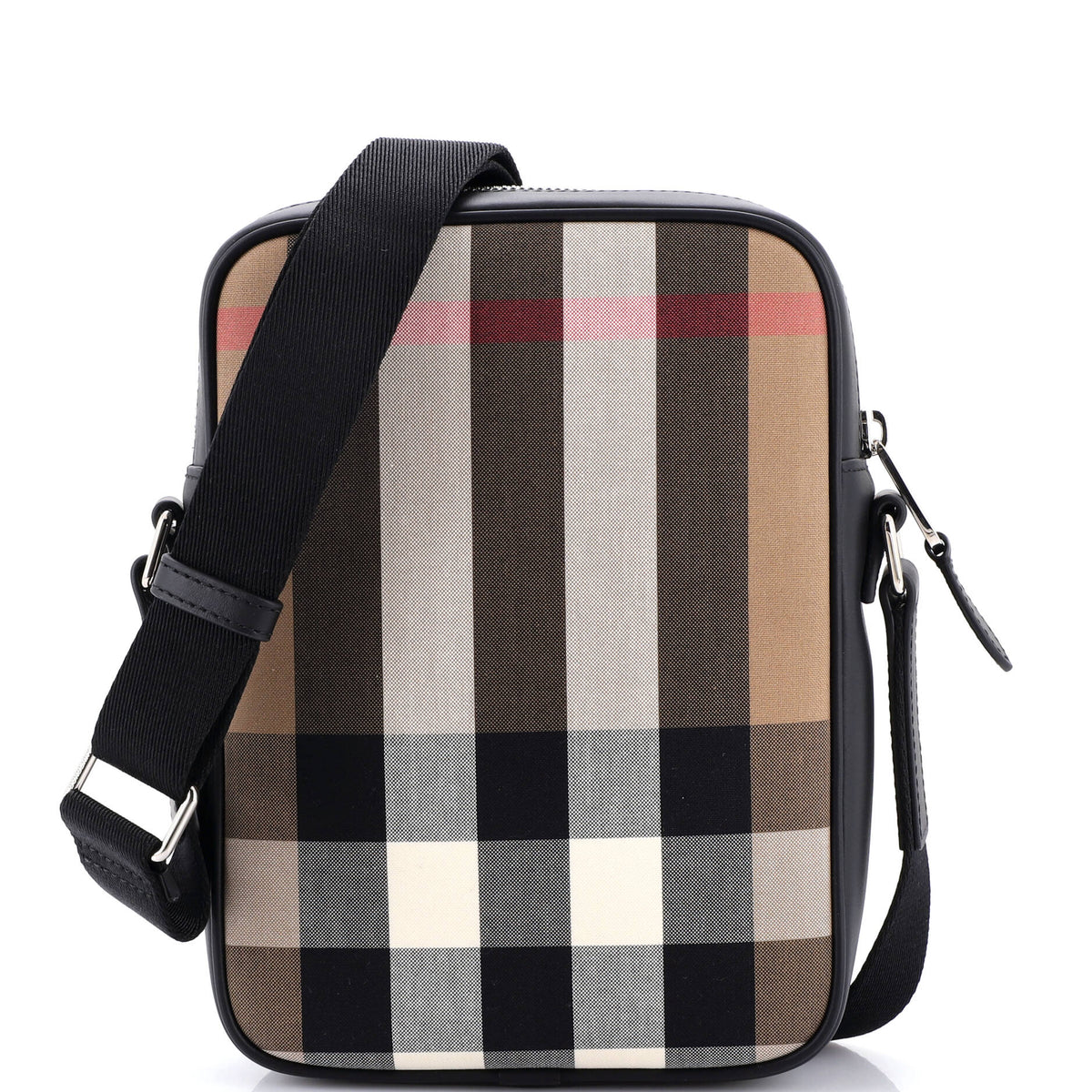 Burberry Vertical Paddy Bag Vintage Check Canvas